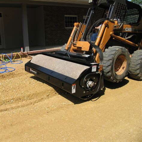 vibrating roller compactor for skid steer|self propelled vibratory roller.